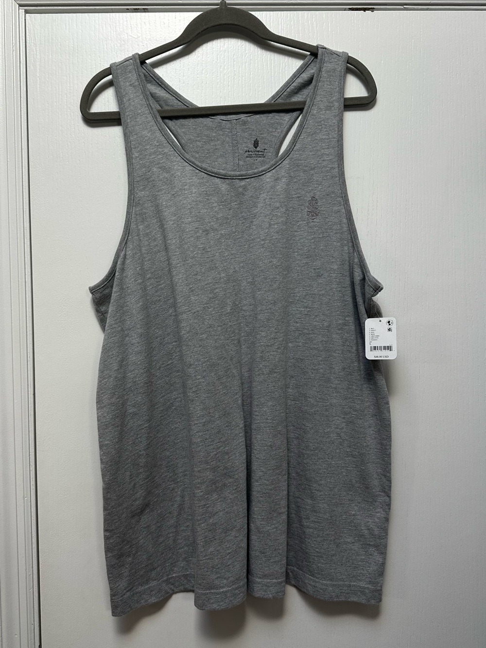 Free People Rundown Tank - Grey - Large
